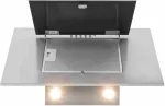 &Otilde;hupuhasti Akpo WK-4 Nero Eco 50 Wall-mounted Gray, Black glass