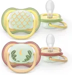 Philips AVENT SCF376/27 baby pacifier Classic baby pacifier Beige, Green, Light Green, Yellow