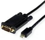 ROLINE 11.04.5976 video cable adapter 1.5 m Mini DisplayPort VGA (D-Sub) Black