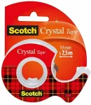 Scotch 3M Crystal clear kleeplint 19 mm x 7,5 koos hoidjaga