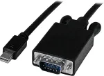 StarTech.com Mini DisplayPort auf VGA Kabel - mDP auf VGA Adapter - St/St - DisplayPort-Kabel - Mini DisplayPort (M) - HD-15 (M) - 3,05 m - Schwarz (MDP2VGAMM10B)