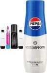 SodaStream Saturator Terra + 2 butelki + gaz Czarny + syrop Pepsi