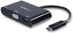StarTech.com USB-C TO VGA ADAPTER WITH PD PD + USB PORT - USB-C ADAPTER
