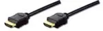 Digitus HDMI High Speed mit Ethernet Anschlusskabel, 3m, sw