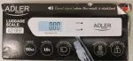Adler SALE OUT. Travel Luggage Scale | AD 8191 | Maximum weight (capacity) 50 kg | Accuracy 10 g | Grey | DAMAGED PACKAGING