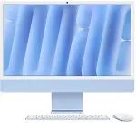 APPLE 24-inch iMac with Retina 4.5K display: Apple M4 chip with 8-core CPU and 8-core GPU, 16GB, 256GB SSD - Blue