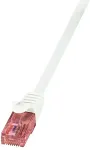 LOGILINK PrimeLine - Patch-Kabel - RJ-45 (M) - RJ-45 (M) - 10 m - UTP - CAT 6 - halogenfrei - wei&szlig; (CQ2091U)