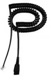 JABRA QD-RJ10, 0.5-2 m, coiled, Siemens