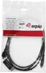 EQUIP Adapter USB-C->USB-C+HDMI PD100W 4K/ 60Hz 3.00m Alu.