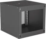 Intellinet Basic - Geh&auml;use - Wand montierbar - Schwarz, RAL 9005 - 9U - 48.3 cm (19)