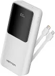 VENTION POWER BANK USB 20000MAH 22.5W/WHITE FHPW0