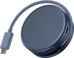 SATECHI OntheGo 5-in-1 Multiport Adapter - adapter do urządzeń mobilnych (USB-C 5 Gbps, USB-A 5 Gbps, HDMI 4K, czytnik kart SD 104 MB/s, USB-C PD passthrough 60W) (indigo)