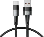 Tech-Protect USB-kaabel USB-C otsikuga, 25cm, 66W/6A, tumehall,