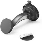 HAMA 00201518 Magnet Car Mobile Phone Holder for Dashboard, 360 Rotation Universal