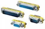 Equip Serial RS232 DB9 Gender Changer Bu/Bu mini silber Polybeutel