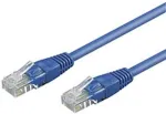 Wentronic Goobay CAT 6 Patchkabel, U/UTP, Blau, 5 m - CCA Kupfergemisch (68417)