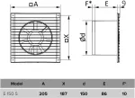 VLANO E 150 S (simple configuration) 150 m