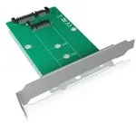 ICY BOX IB-CVB516 Konverterkarte unterstuetzt M.2 SATA zu SATA mit Uebertragungsgeschwindigkeiten bis zu 6 Gbit/s (60106)