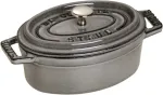 STAUB Mini cast iron oval pot - 250 ml