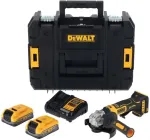 Dewalt SZLIFIERKA KĄTOWA 125mm 18V DCG404S2T 2x3,5Ah BL