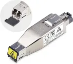 StarTech Gigabit Fiber to RJ45 Ethernet Media Converter, Micro Mini - Medienkonverter - 1GbE - 1000Base-T