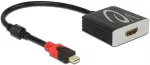 Delock Mini DisplayPort 1.4 > HDMI (ST-BU) Adapter 4K Black