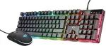 Klaviatuur Trust GXT 838 Azor keyboard Mouse included Gaming USB Czech, Slovakian Black