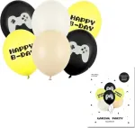 PartyDeco &otilde;hupall, 6 tk, 30 cm, Happy B-day