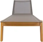 Home4you Lamamistool BALI 72x210xH36,5cm, tiikpuu