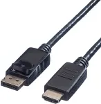 VALUE DisplayPort Cable, DP - HDTV, M/M, 1.5 m
