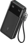 ANKER A1384G11 Powerbank 20000mAh 30Watt 2xUSB-C 1xUSB-A Sort
