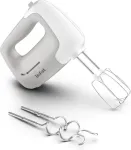 Tefal | Hand Mixer | HT450B38 | Hand Mixer | 450 W | Number of speeds 5 | Turbo mode | White