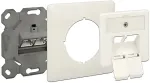 DeLOCK Netzwerk Anschlussdose Unterputz 2 Port RJ45 Cat.6A LSA