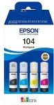 Tooner EPSON Patrone 104 4er-Pack black + color T00P6