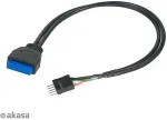 Akasa - USB 3.0 to USB 2.0 adapter - 30 cm