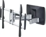 StarTech .COM Robuste vollbewegliche TV-Wandhalterung fur Flachbildschirme bis 100 Zoll und 85 kg flaches Design TAA