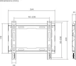 SBOX PLB-2222F-2 (23-43/45kg/200x200)