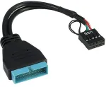 Inter-Tech Adapter USB USB 3.0 auf USB 2.0 9Pin