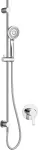 Deante Concealed shower set with rail