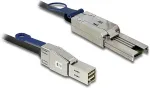 DELOCK - Externes SAS-Kabel - SAS 6Gbit/s - 4x Shielded Mini MultiLane SAS (SFF-8088), 26-polig (M) - 36-polig 4x Shielded Mini MultiLane (M) - 2 cm (83572)