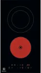 Pliidiplaat Electrolux LHR3233CK Black Built-in 29 cm Ceramic hob 2 zone(s)