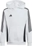 Adidas Tiro 24 Hooded Sweatshirt white IR7506 140cm