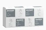 KAtrin Lehtk&auml;ter&auml;tik Plus NonStop, 20,3 x 25,5 cm, valge, 2-kihiline, 135tk, 2 tk