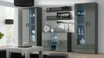 Cama MEBLE Cama kuvar cabinet SOHO S6 2D2S hall/hall gloss