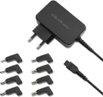 Qoltec Power adapter 45W 8 plugins