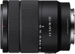 SONY E 18-135mm f/3.5-5.6 OSS objektiiv, must
