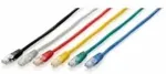 EQUIP Patchkabel Cat6 U/UTP 2xRJ45 10.00m rot PVC Polybeutel