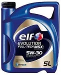 No name ENGINE OIL ELF EVOLUT FT MSX 5W/30 5L