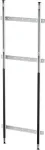 DELTACO OFFICE Floor - Wall support for heigth-adjustable mount / ARM-0811 / 1902969
