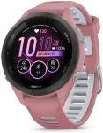 Garmin Forerunner 265S Music 42mm pink/grau GPS Sportuhr